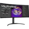 Monitor curbat LG 34WP85CN-B AEU, 34" 3440x1440 QHD 21:9 UltraWide, Difuzor Stereo, AMD FreeSync