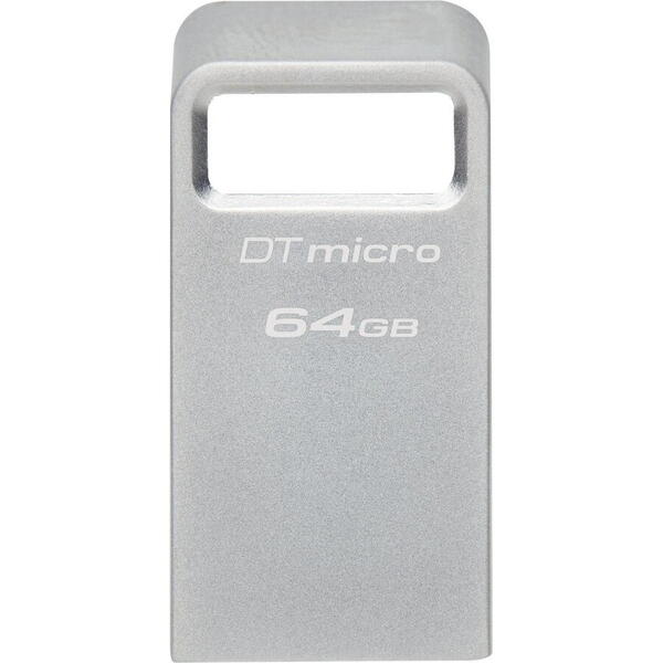 Memorie USB Kingston DataTraveler Micro G2 64GB USB 3.0 Silver