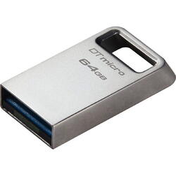 Memorie USB Kingston DataTraveler Micro G2 64GB USB 3.0 Silver