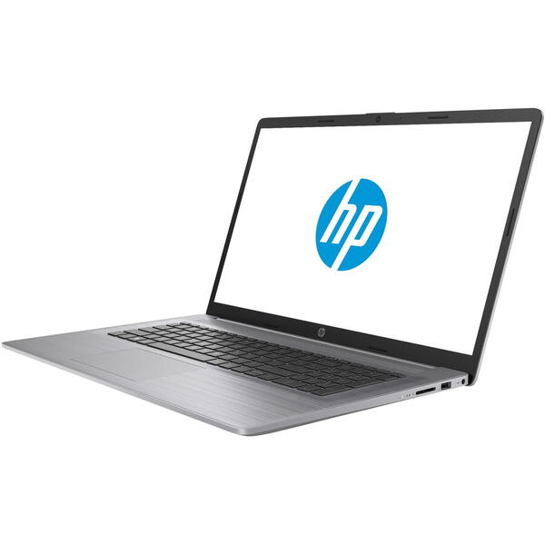 Laptop HP ProBook 470 G9, Intel Core i5-1235U, 17.3 inch FHD, 8GB RAM, 512GB SSD, Free DOS, Argintiu