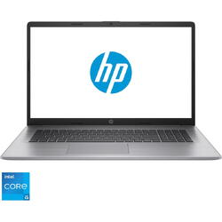 Laptop HP ProBook 470 G9, Intel Core i5-1235U, 17.3 inch FHD, 16GB RAM, 512GB SSD, Free DOS, Argintiu