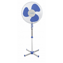 Ventilator cu picior Esperanza EHF001WW, 50W, Alb/Albastru