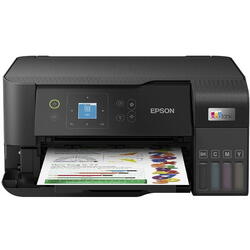 Imprimanta Multifunctional inkjet color EPSON EcoTank L3560 CISS, A4, Wi-Fi, Neagra