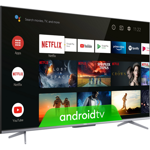 Televizor TCL 50P721 126 cm, Smart Android, 4K Ultra HD, LED, Clasa F