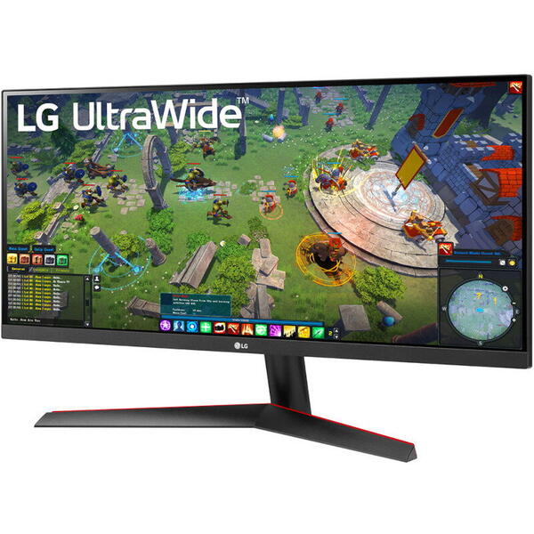 Monitor LED LG Gaming UltraWide 29WP60G-B 29 inch 5 ms Negru HDR FreeSync 75 Hz