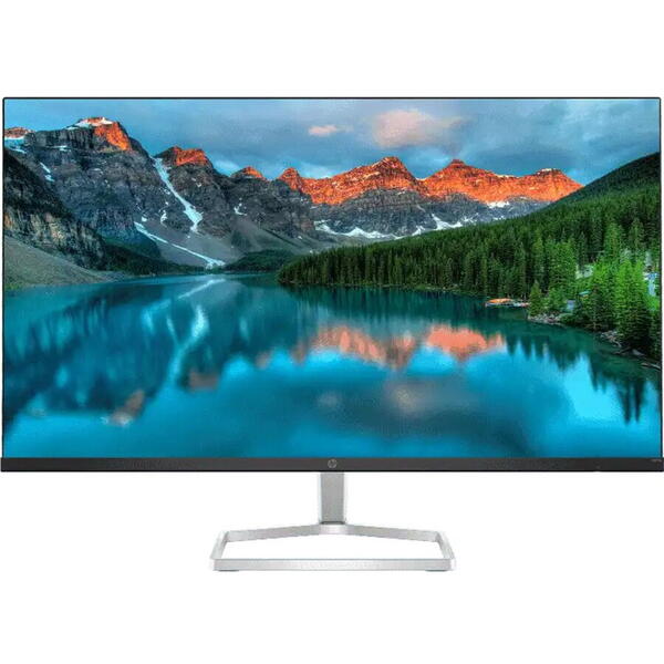 Monitor LED HP M27fe 27'' Full HD, IPS, 75Hz, VGA, HDMI, 1000:1, 5ms, Argintiu