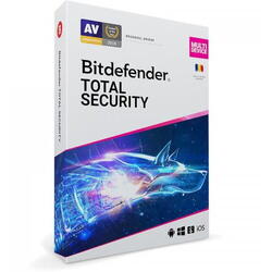 Antivirus Bitdefender Total Security Multi-Device, 5 Dispozitive, 2 Years, Retail
