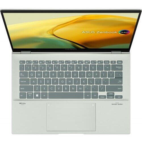 Laptop ASUS Zenbook 14 OLED UX3402ZA, 14 inch 2.8K, Intel Core i7-1260P, 16GB RAM, 1TB SSD, Intel Iris Xe Graphics, Windows 11 Home, Alb