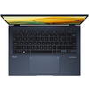Laptop ASUS Zenbook 14 OLED UX3402ZA, 14 inch 2.8K, Intel Core i7-1260P, 16GB RAM, 1TB SSD, Intel Iris Xe Graphics, Windows 11 Pro, Albastru