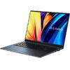 Laptop ASUS Vivobook Pro 16 K6602HE, 16 inch WQXGA, Intel Core i9-11900H, 16GB RAM, 1TB SSD, nVidia GeForce RTX 3050 Ti 4GB, Windows 11 Home, Albastru