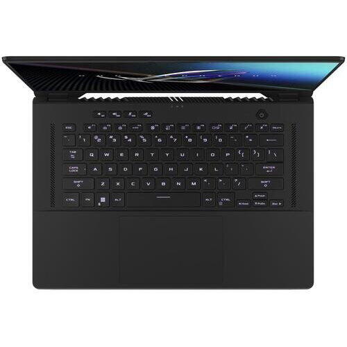 Laptop Gaming ASUS ROG Zephyrus M16 GU603ZX-K8027, 16 inch QHD+, Intel Core i9-12900H, 32GB RAM, 2TB SSD, nVidia GeForce RTX 3080 Ti 16GB, Free DOS, Negru