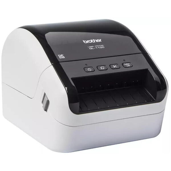 Imprimanta de etichete Brother QL1100c, 300DPI, USB, auto-cutter