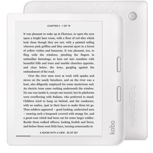 EBook Reader Kobo Libra II, 7", 32 GB, Wi-Fi, White