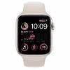 Apple Watch SE 2 (2022), GPS, Cellular, Carcasa Starlight Aluminium 44mm, Starlight Sport Band