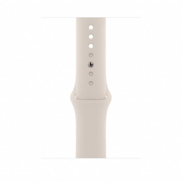 Apple Watch SE 2 (2022), GPS, Cellular, Carcasa Starlight Aluminium 44mm, Starlight Sport Band