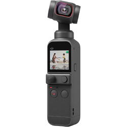 Camera Video de Actiune DJI Osmo Pocket 2, CMOS 64MP, UHD 4K 60fps, Focus automat, Microfon, Negru
