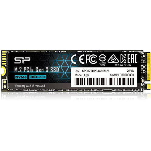 Silicon power SSD SP A60 2TB PCIe Gen 3x4 M.2 2280