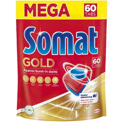 Detergent pentru masina de spalat vase Somat Gold, 60 tablete