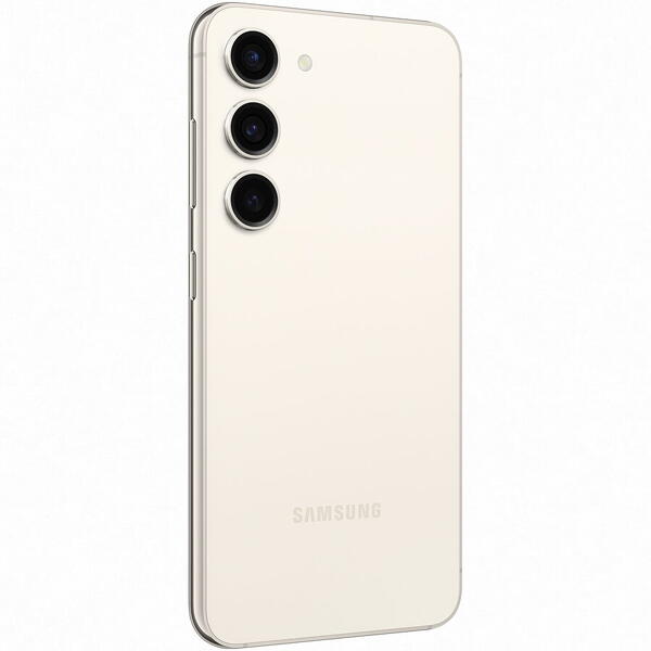 Telefon mobil Samsung Galaxy S23, Dual SIM, 8GB RAM, 256GB, 5G, Cream