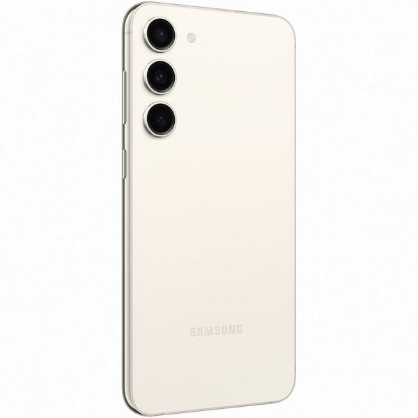 Telefon mobil Samsung Galaxy S23 Plus, Dual SIM, 8GB RAM, 256GB, 5G, Cream