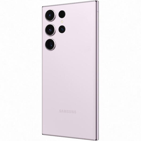 Telefon mobil Samsung Galaxy S23 Ultra, Dual SIM, 8GB RAM, 256GB, 5G, Lavender
