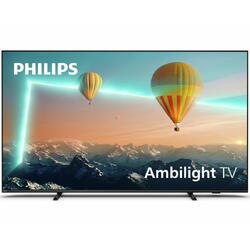 Televizor Philips Ambilight LED 43PUS8007/12, 108 cm, Smart Android, 4K Ultra HD, Clasa F