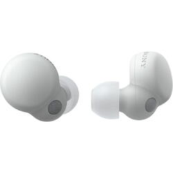 Casti In-Ear Sony LinkBuds S WF-LS900NW, True Wireless, Noise Cancelling, Bluetooth, Microfon, Fast Pair, IPX4, Autonomie de pana la 20 ore, Alb