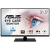 Monitor IPS LED ASUS 31.5" VP32UQ, UHD (3840 x 2160), HDMI, DisplayPort, Boxe, Negru