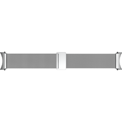 Curea de schimb Samsung Milanese GP-TYR870SAASW pentru Samsung Galaxy Watch 4, M/L (Argintiu)