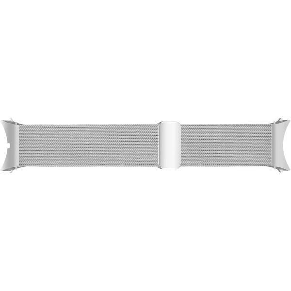 Curea smartwatch Samsung pentru Galaxy Watch4/Watch5 44mm, Milanese Silver