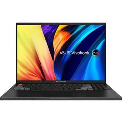 Laptop Asus Vivobook Pro 16X N7601ZW, 16 inch WQXGA, Intel Core i9-12900H, 32GB RAM, 2TB SSD, nVidia GeForce RTX 3070 Ti 8GB, Windows 11 Pro, Negru