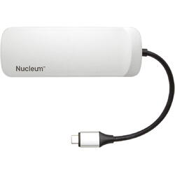 Hub USB Type-C Kingston Nucleum, 7in1, Alb C-HUBC1-SR-EN