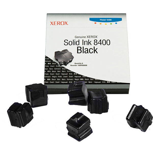 Cerneala solida originala XEROX 108R00608, PH8400, negru