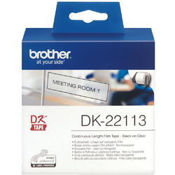 Banda Laminata Etichete Brother DK22113, 62mm x 15,24m