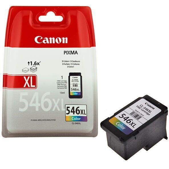 Cartus Inkjet Canon CL-546XL, Color, 13ml
