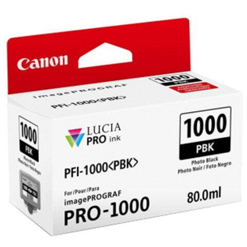 Canon Cartus cerneala Lucia Pro PFI-1000 PhotoBlack pentru imagePROGRAF PRO-1000
