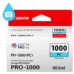 Canon PFI-1000PC Cartus cerneala cyan photo ORIGINAL PFI1000PC