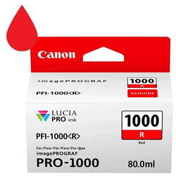 Cartus cerneala Lucia Pro PFI-1000 Red pentru imagePROGRAF PRO-1000