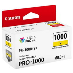 Cartus cerneala Lucia Pro PFI-1000 Yellow pentru imagePROGRAF PRO-1000