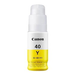 Flacon cerneala Canon Yellow GI-40Y pentru G6040, G5040, capacitate 7.700 pagini OEM:3402C001AA