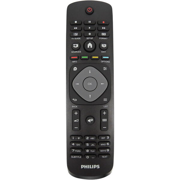 Televizor Philips LED 43PFS5507/12, 108 cm, Full HD, Clasa F, Negru