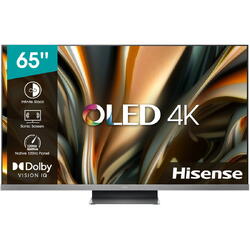 Televizor Hisense 65A9H, 164 cm, Smart SonicScreen OLED, 4K, Negru