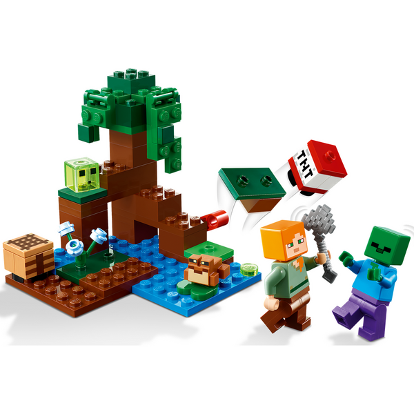 LEGO® Minecraft - Aventura in mlastina 21240, 65 piese