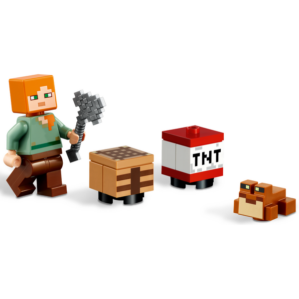 LEGO® Minecraft - Aventura in mlastina 21240, 65 piese