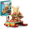 LEGO® LEGO Disney Princess: Catamaranul polinezian al Moanei 43210, 6 ani+, 321 piese