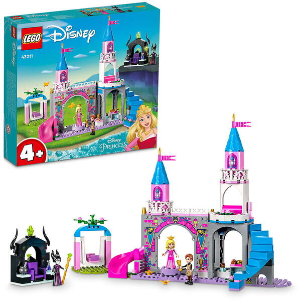 LEGO® LEGO Disney Princess: Castelul Aurorei 43211, 4 ani+, 187 piese