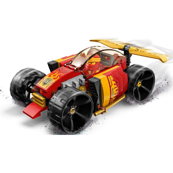 LEGO® Ninjago - Masina de curse EVO ninja a lui Kai 71780, 94 piese
