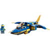 LEGO® Ninjago - Avionul cu reactie Fulger EVO al lui Jay 71784, 146 piese