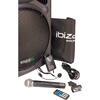 Boxa activa portabila Ibiza difuzor 38CM USB MP3 PORT15VHF-BT