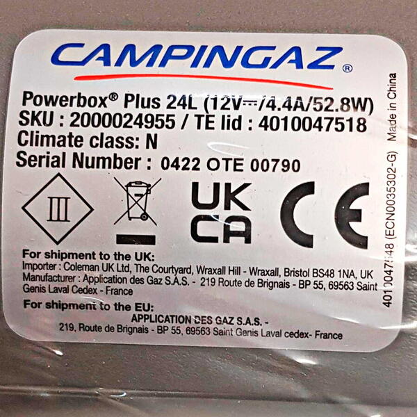Lada izoterma electrica alimentare 12V Campingaz Powerbox Plus 24 litri 2000024955